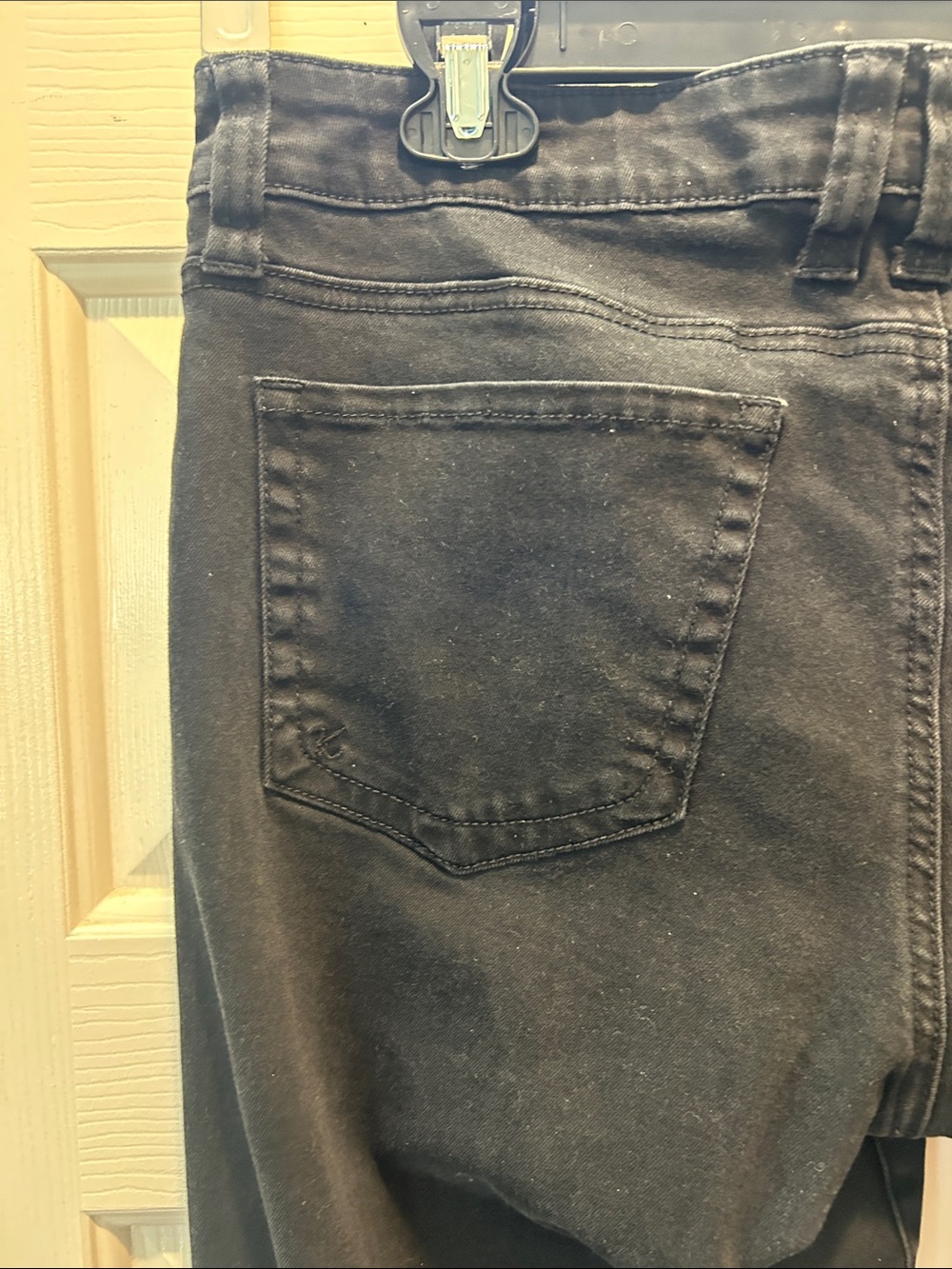 KUT From The Kloth Natalie Fab AB High Rise Bootcut Jeans Black Size 14 - Picture 9 of 13